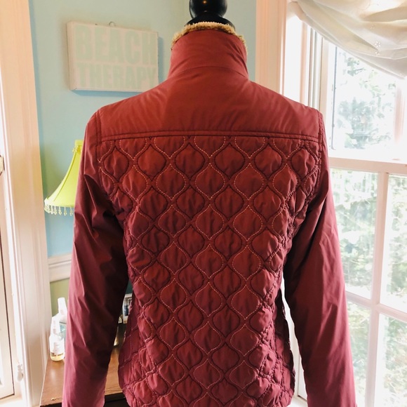 Athleta Quilted Jacket Fleeced-Lined w/Zip Pockets - Picture 6 of 13